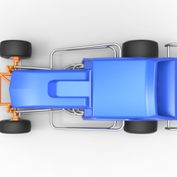 Vintage Northeast Dirt Modified stock car 1:25 - Thumbnail 11