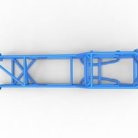 Frame of Vintage NE Dirt Modified stock car 1:25 - Thumbnail 8