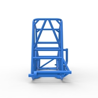 Frame of Vintage NE Dirt Modified stock car 1:25 - Thumbnail 11