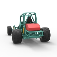 Vintage NE Dirt Modified stock car Base 1:25 - Thumbnail 14