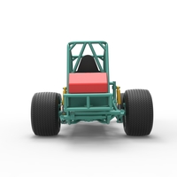 Vintage NE Dirt Modified stock car Base 1:25 - Thumbnail 15