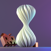 Round Welle candle mold - Thumbnail 3