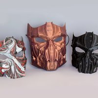 Dark Mask - Jointed - Thumbnail 2