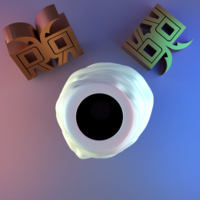 Deformed fabric parametric vase - Thumbnail 7