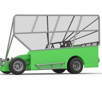 NE Dirt Modified stock car with side wing 1:25 - Thumbnail 2