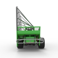 NE Dirt Modified stock car with side wing 1:25 - Thumbnail 14