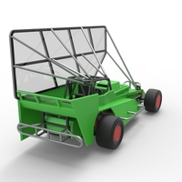 NE Dirt Modified stock car with side wing 1:25 - Thumbnail 16