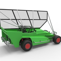 NE Dirt Modified stock car with side wing 1:25 - Thumbnail 18