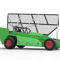 NE Dirt Modified stock car with side wing 1:25 - Thumbnail 21