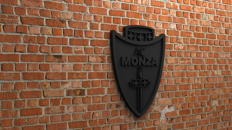 AC Monza Logo 3D Print 541822