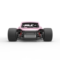 Vintage Asphalt Modified stock car V3 Scale 1:25 - Thumbnail 7