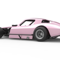 Vintage Asphalt Modified stock car V3 Scale 1:25 - Thumbnail 13