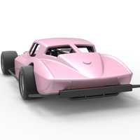 Vintage Asphalt Modified stock car V3 Scale 1:25 - Thumbnail 14