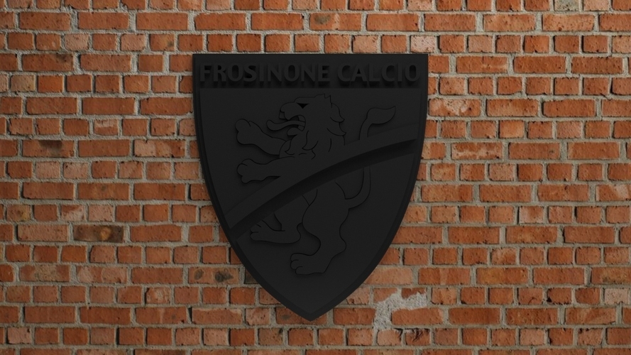 Frosinone Calcio Logo 3D Print 541915