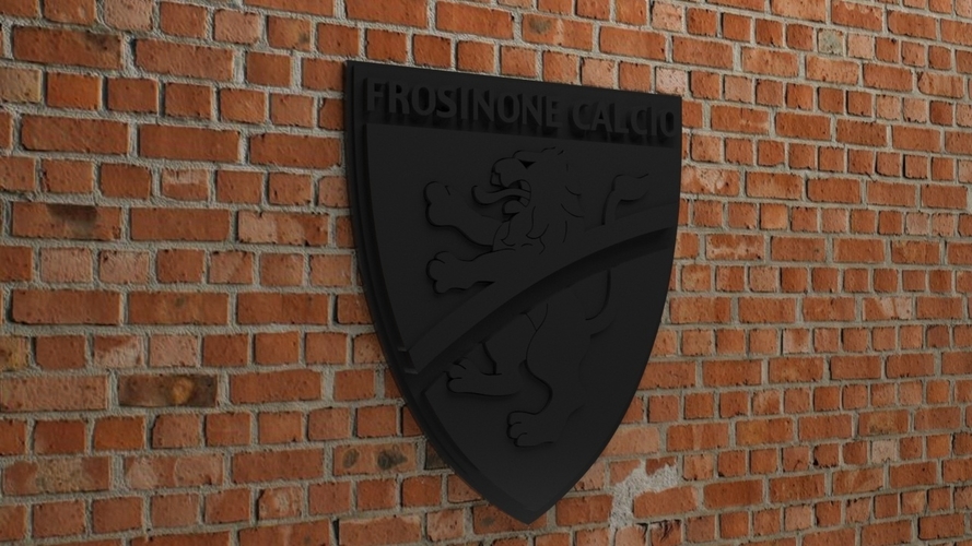Frosinone Calcio Logo 3D Print 541916