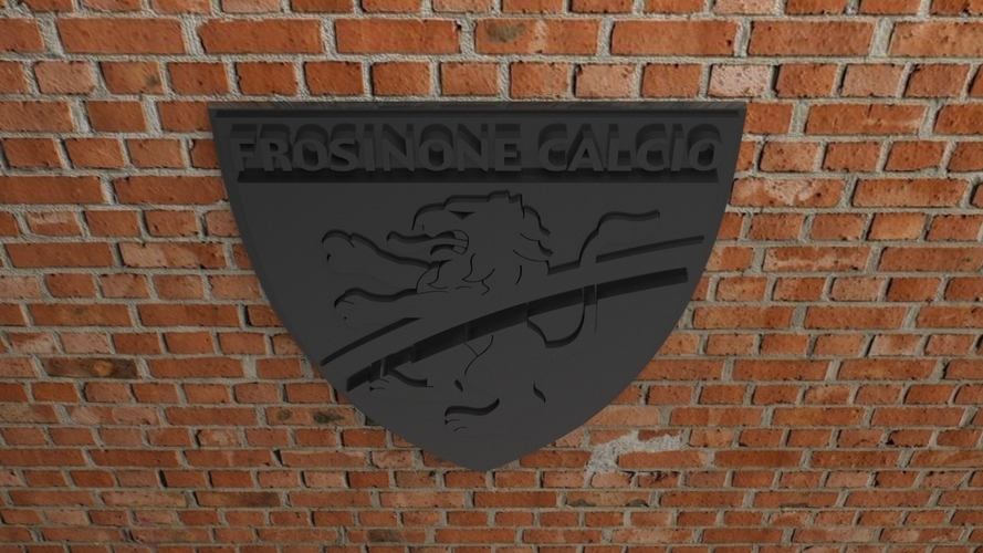 Frosinone Calcio Logo 3D Print 541917