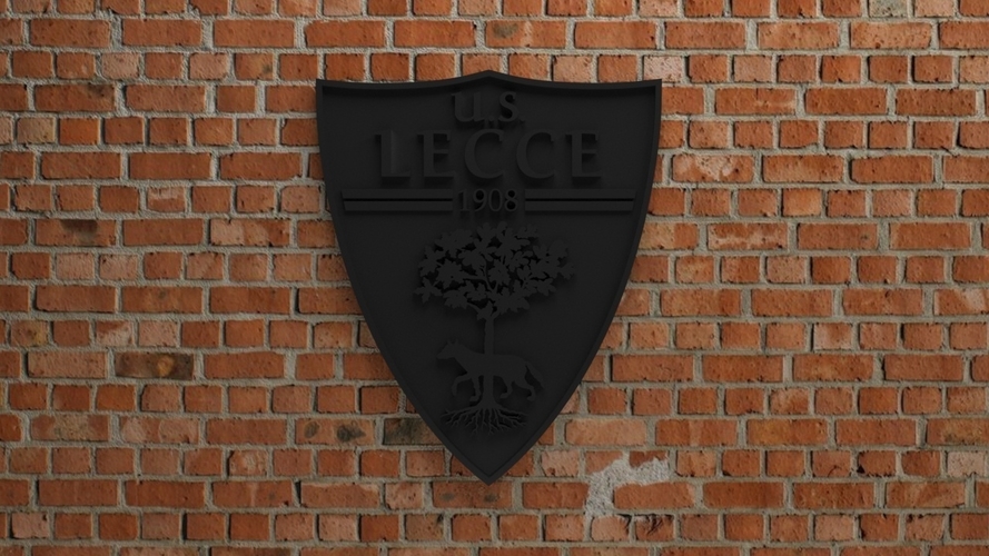 U.S. Lecce Logo 3D Print 541944