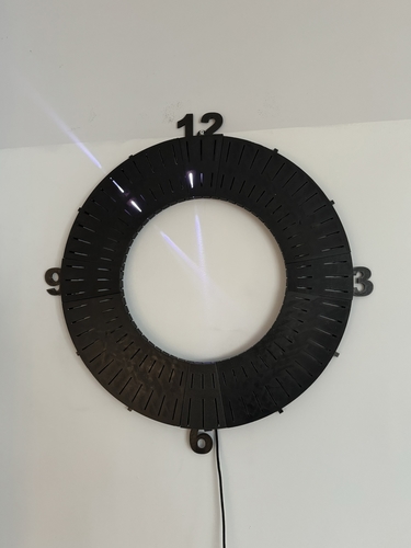 Unique LedHands wall Clock  3D Print 541980