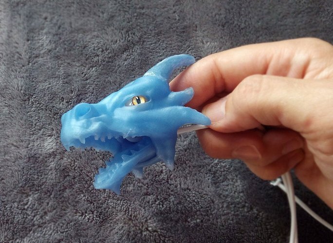 Articulated dragon mouth 3D Print 54199