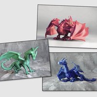 "Braq"  jointed dragon - Thumbnail 3