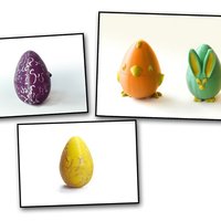 Small Easter eggs 3D Printing 54209