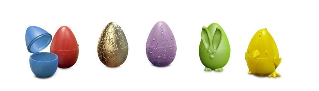 Easter eggs 3D Print 54211