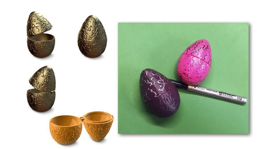 Easter eggs 3D Print 54212
