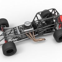 Vintage Asphalt Modified stock car Base V2 Scale 1:25 - Thumbnail 4