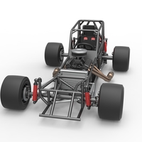 Vintage Asphalt Modified stock car Base V2 Scale 1:25 - Thumbnail 5