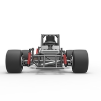 Vintage Asphalt Modified stock car Base V2 Scale 1:25 - Thumbnail 7