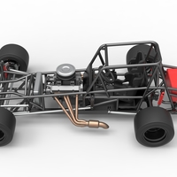 Vintage Asphalt Modified stock car Base V2 Scale 1:25 - Thumbnail 9