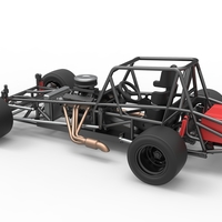 Vintage Asphalt Modified stock car Base V2 Scale 1:25 - Thumbnail 11