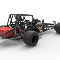 Vintage Asphalt Modified stock car Base V2 Scale 1:25 - Thumbnail 15