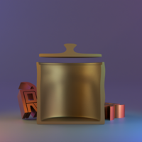 Cylindrical deform container - Thumbnail 3