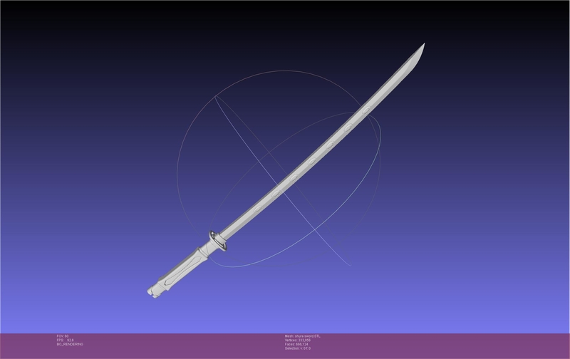 Ao No Exorcist Shura Kirigakure Fang Sword