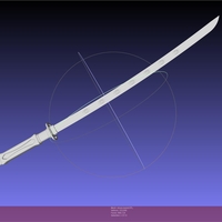 Ao No Exorcist Shura Kirigakure Fang Sword - Thumbnail 2