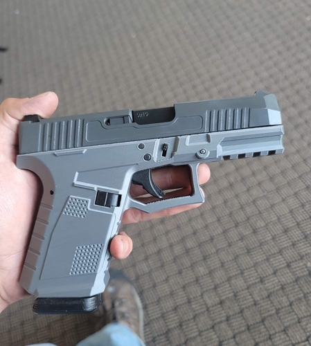 Glock 19 Frame 3D Print 542182