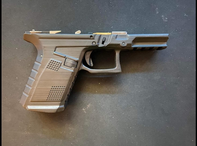 Glock 19 Frame 3D Print 542183