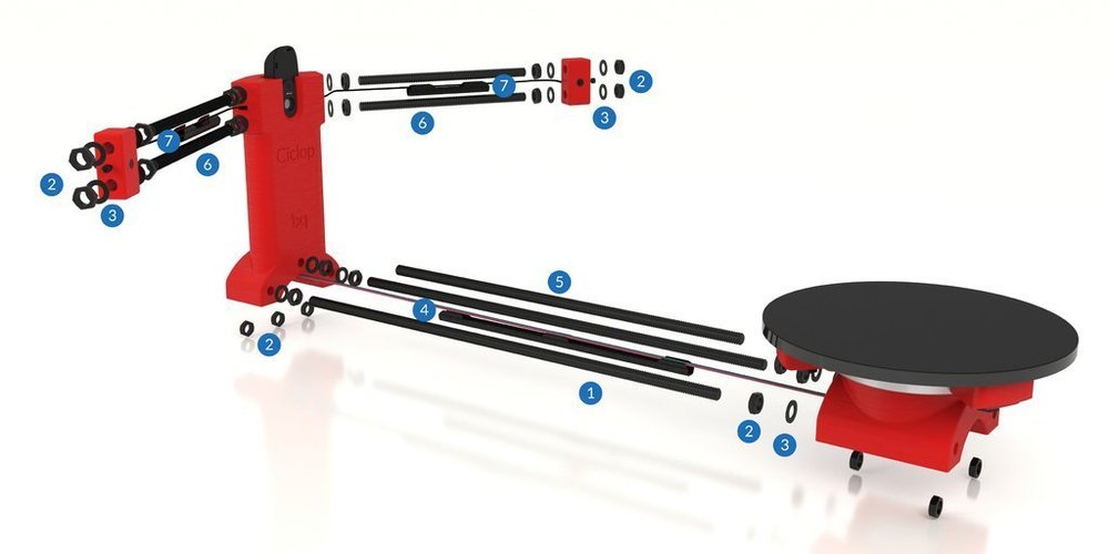 Ciclop 3D Scanner 3D Print 54222