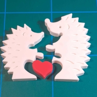 VALENTINE'S DAY - TWO HEDGEHOG - Thumbnail 3