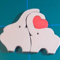 VALENTINE'S DAY - TWO ELEPHANT - Thumbnail 2