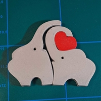 VALENTINE'S DAY - TWO ELEPHANT - Thumbnail 8