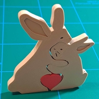VALENTINE'S DAY - TWO BUNNY - Thumbnail 2