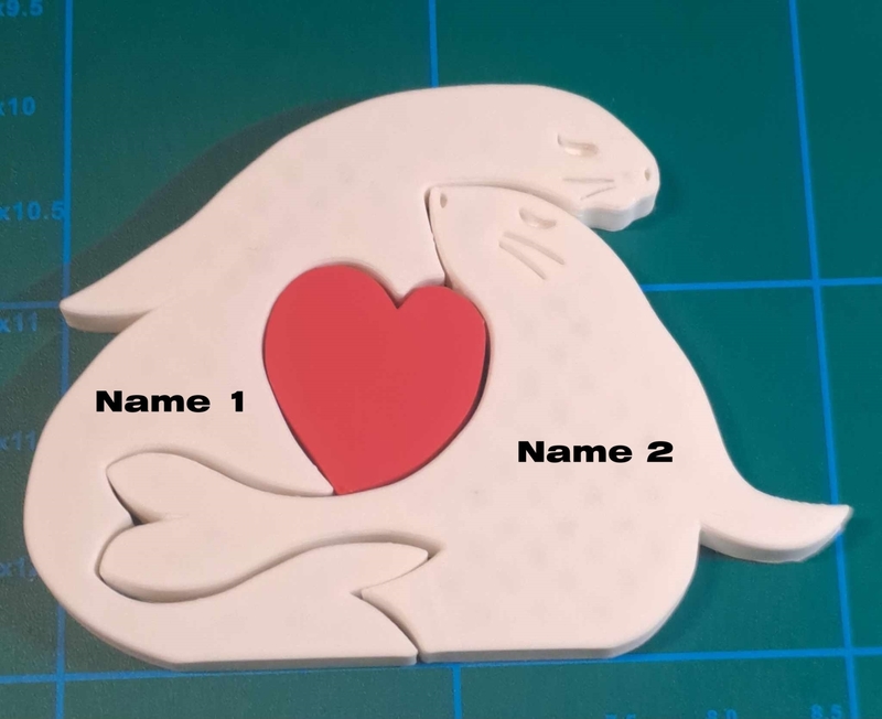 VALENTINE'S DAY - TWO SEAL