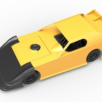 Dirt Modified Super stock car Scale 1:25 - Thumbnail 4