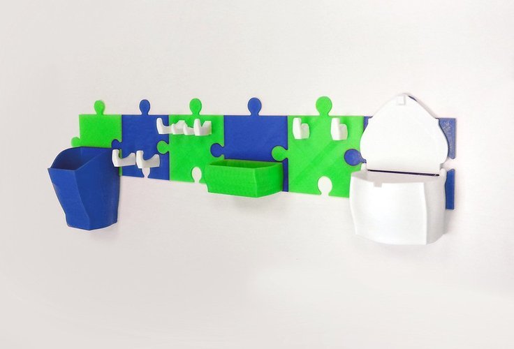 Puzzle for kitchen 3D Print 54227
