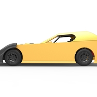 Dirt Modified Super stock car Scale 1:25 - Thumbnail 9