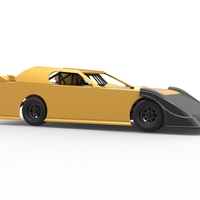 Dirt Modified Super stock car Scale 1:25 - Thumbnail 21