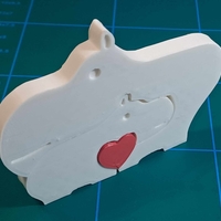 VALENTINE'S DAY - TWO HIPPOPOTAMUS - Thumbnail 3