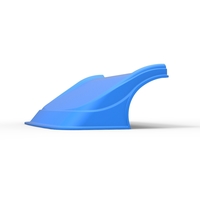 Nose for Dirt Modified Super stock car Scale 1:25 - Thumbnail 2